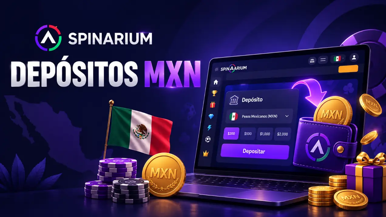 Depósitos en Spinarium con Pesos Mexicanos