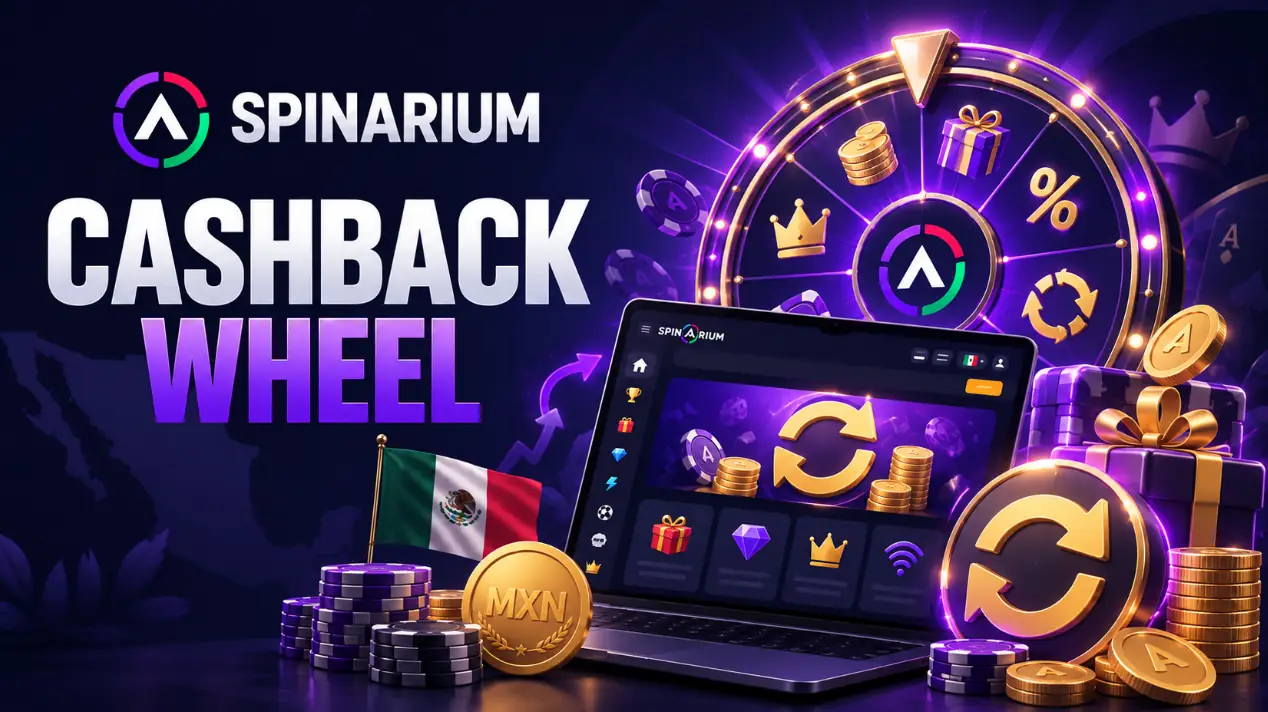 Cashback Rakeback y Fortune Wheel en Spinarium