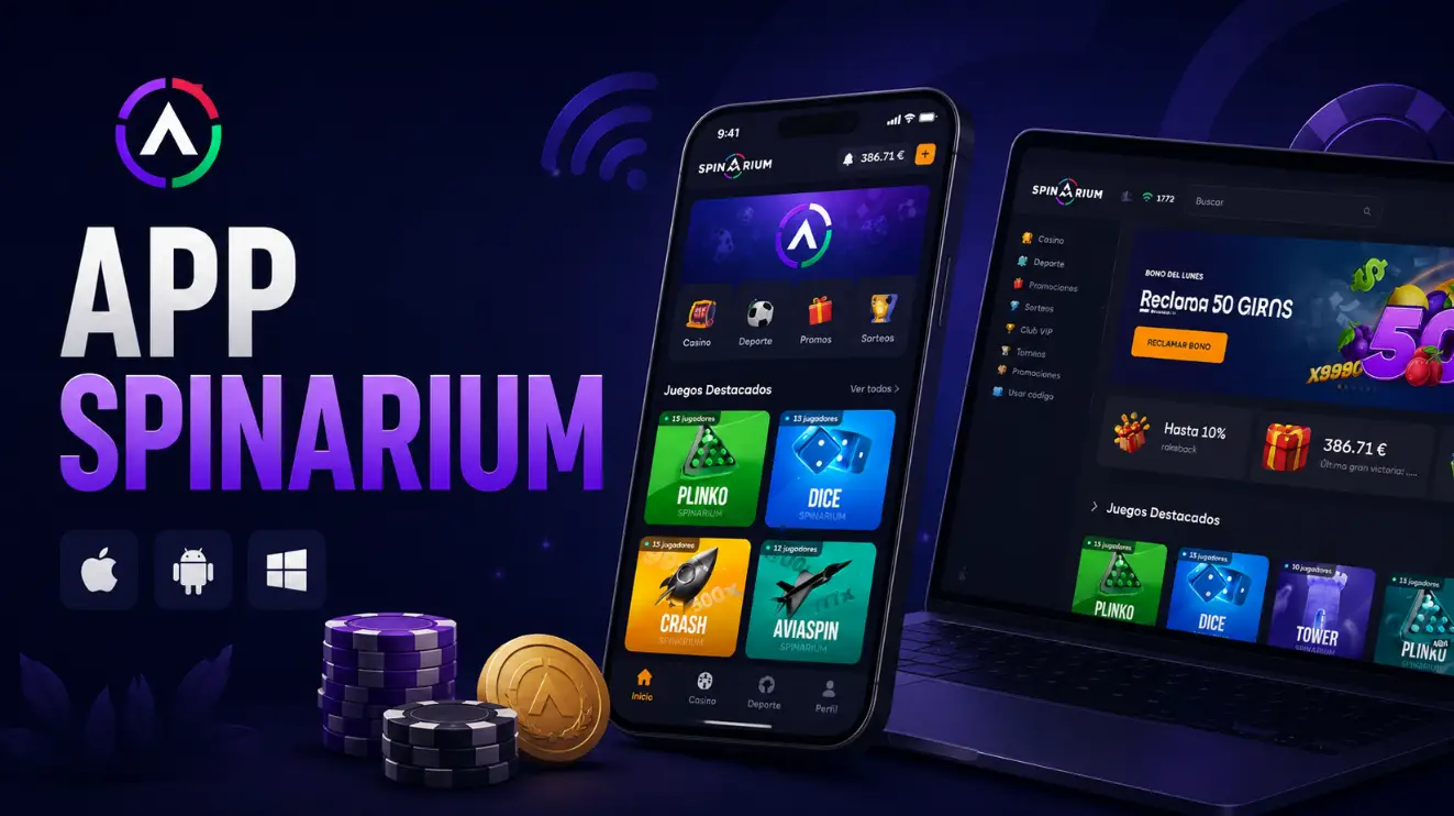 Spinarium App para jugar desde el celular y la computadora