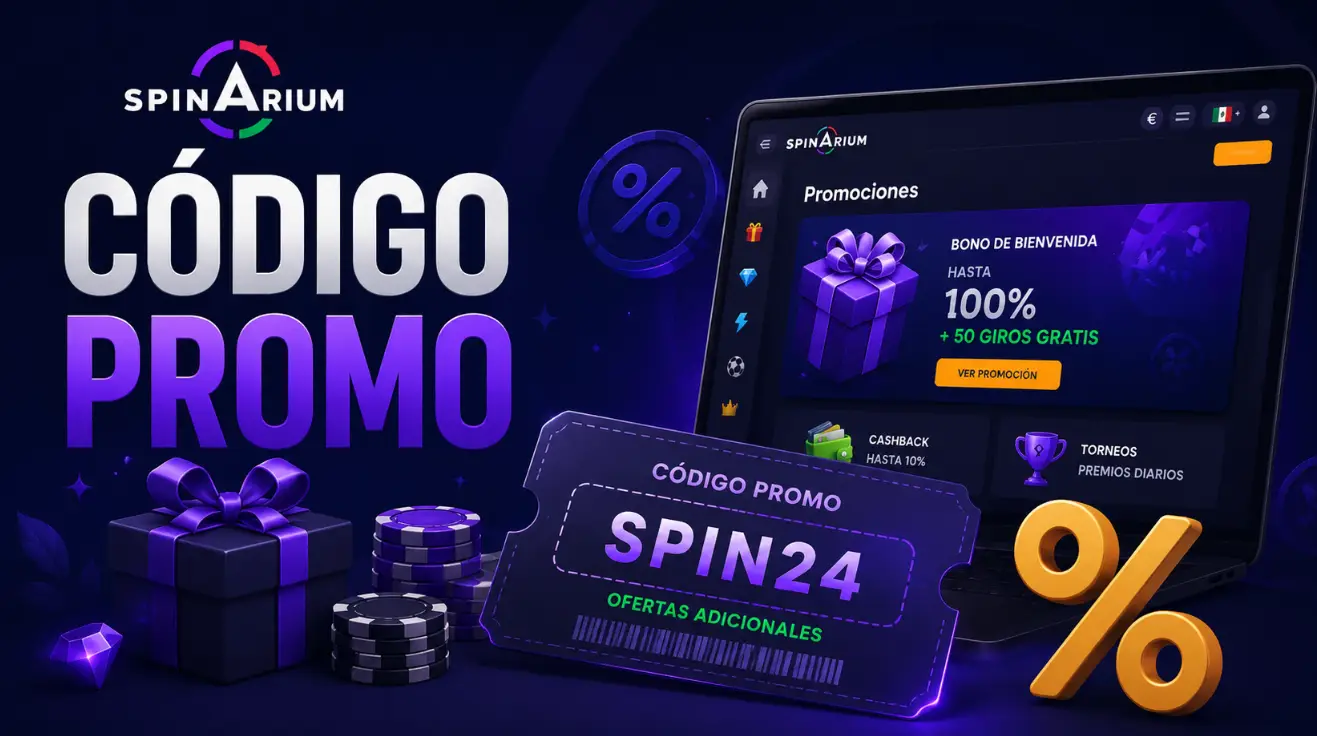 Código promocional Spinarium para activar ofertas adicionales